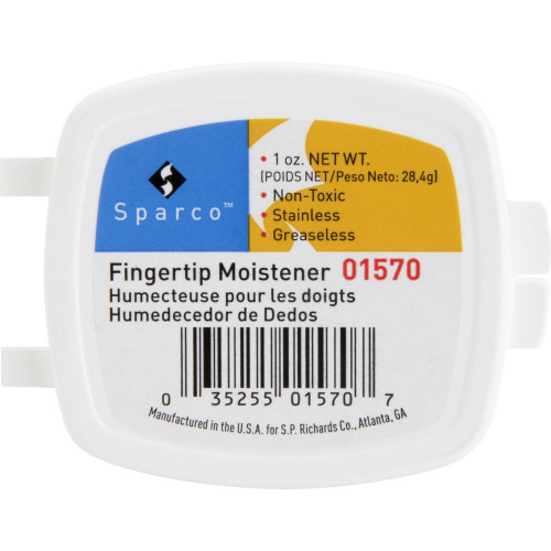 Sparco 1 Oz. Greaseless Fingertip Moistener (01570)
