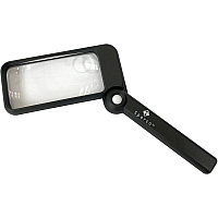 Sparco Rectangular Handheld Magnifier Magnifying Area 2