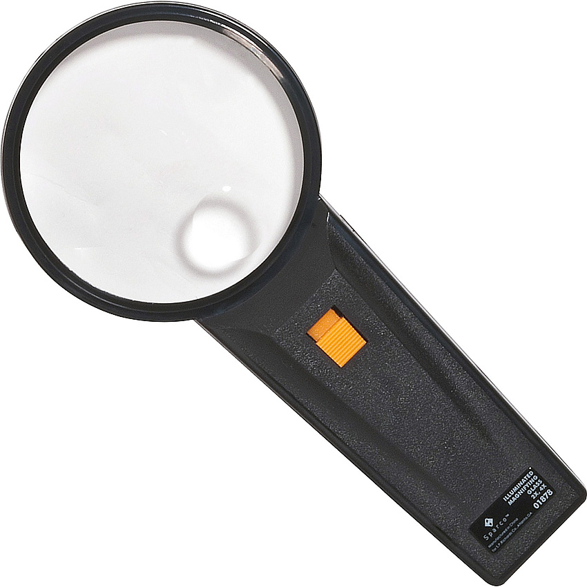 Sparco Illuminated Magnifier Magnifying Area 3" Diameter (01878)
