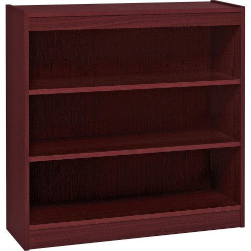 Lorell Panel End Hardwood Veneer Bookcase (60071)