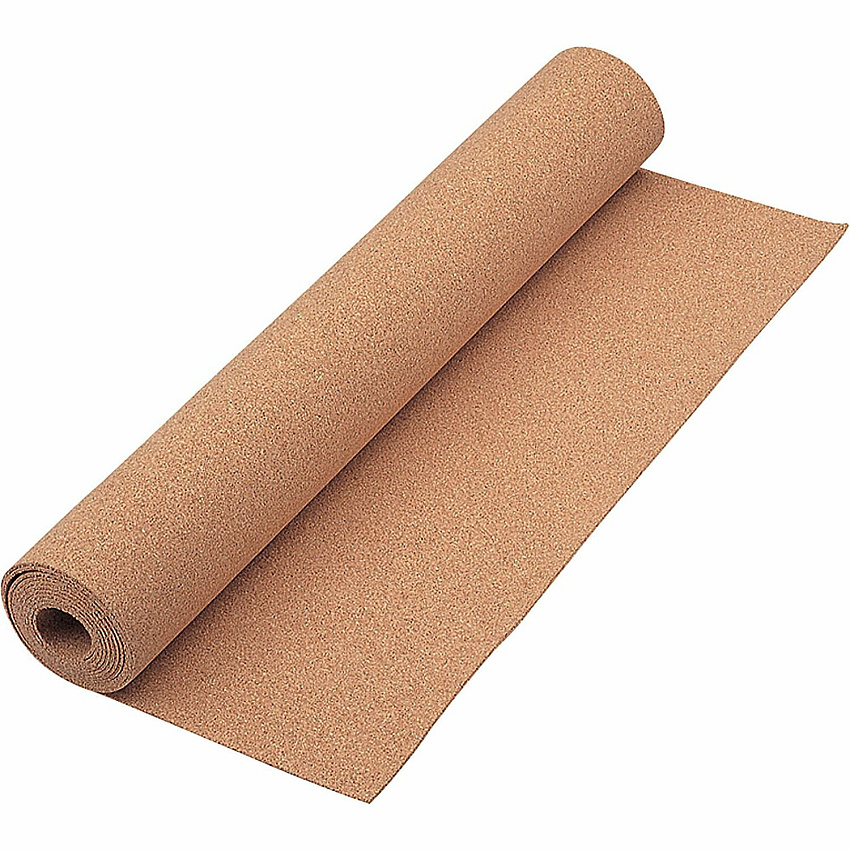 Quartet Natural Cork Roll 28" Board Height x 24" Board Width - Brown Natural Cork Surface - Durable - 1 Each (103Q)