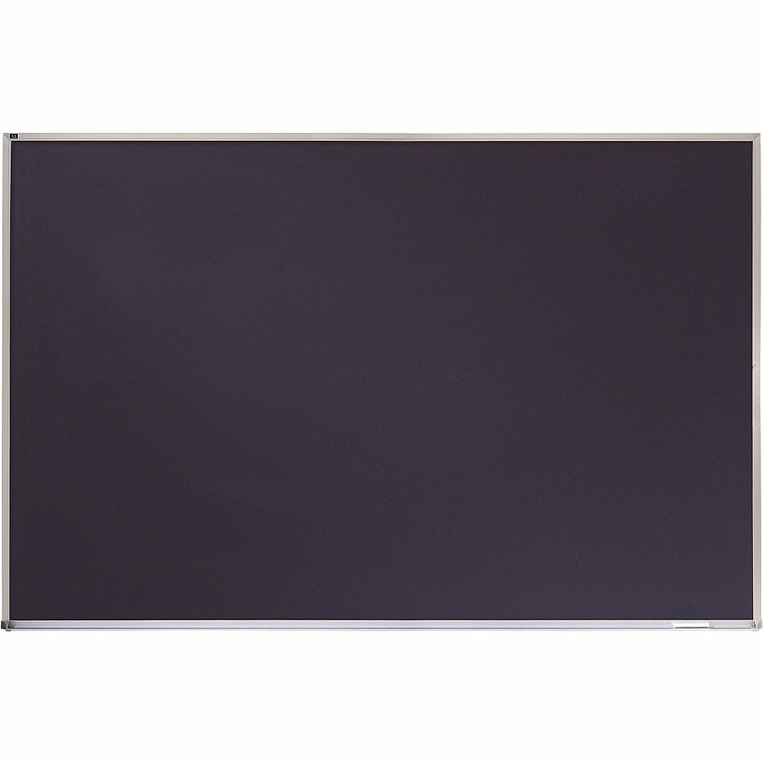 Quartet DuraMax Porcelain Magnetic Chalkboard 48" (4 ft) Width x 36" (3 ft) Height - Black Porcelain Surface - Silver Aluminum Frame - Horizontal - Magnetic - 1 Each (PCA304B)