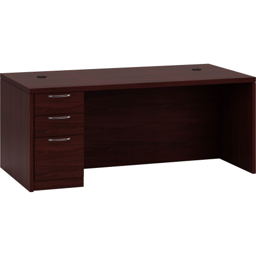 HON Valido Left Pedestal Desk, 72"W - 3-Drawer (115896LAFN) (115896LAFNN)