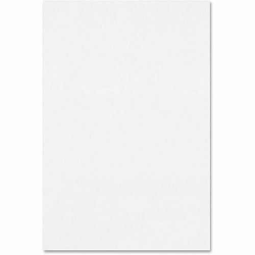 TOPS Second Nature Gum Top Recycled Pads 100 Sheets - Plain - Double Stitched - 4" x 6" Sheet Size - White Paper - Hard Cover, Perforated - Recycled - 12 / Pack (74716)