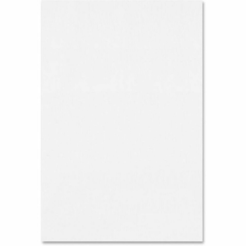 TOPS Second Nature Gum Top Recycled Pads 100 Sheets - Plain - Double Stitched - 4" x 6" Sheet Size - White Paper - Hard Cover, Perforated - Recycled - 12 / Pack (74716)