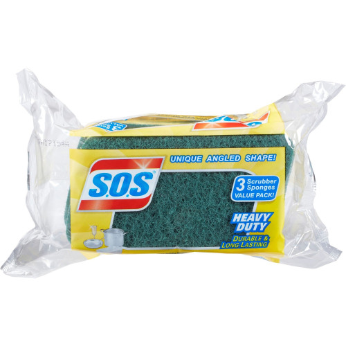 S.O.S Heavy-Duty Scrubber Sponge (91029)