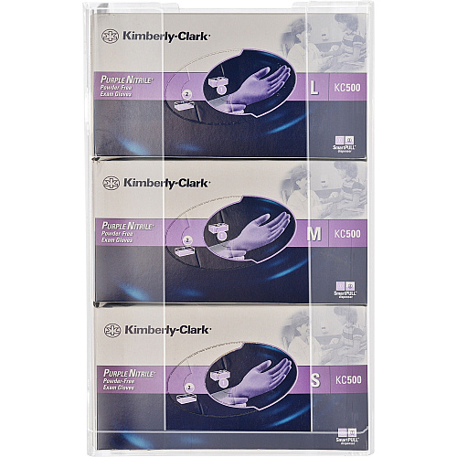 Kantek Acrylic Glove Box Holders 16" Height x 10.3" Width x 3.8" Depth - Acrylic - Clear - 1 Each (AH130)