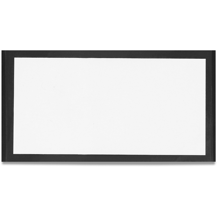 Tatco Label Inserts Magnetic Label Holders Support 2" x 4" Media - 2.5" Height x 4.4" Width - Vinyl - White - 10 / Pack (29011)