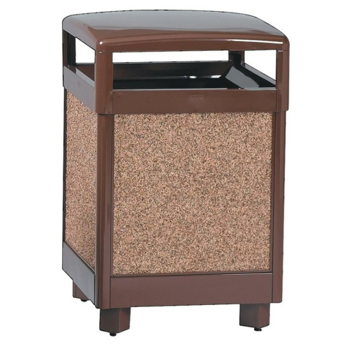 Rubbermaid Commercial Products Rubbermaid Commercial Hinge Top Litter Receptacle (R38HT201PL)