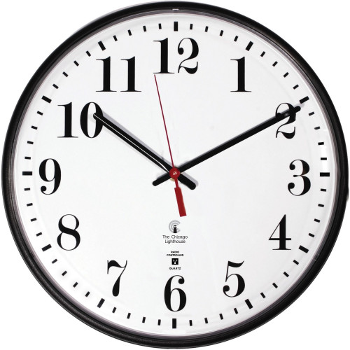 Chicago Lighthouse 12-3/4" Radio Control Clock (67300302)