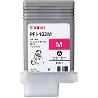 Canon PFI-102M Original Inkjet Ink Cartridge - Magenta - 1 Each (0897B001AA)