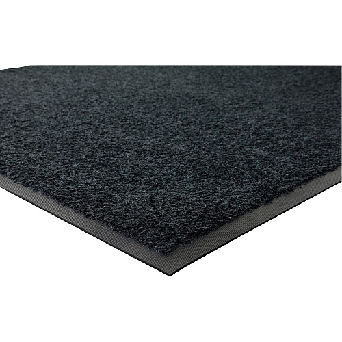 Genuine Joe Platinum Series Indoor Wiper Mats Indoor - 56" Length x 33.50" Width - Rubber, Nylon - Black - 1 Each (GJO59354)