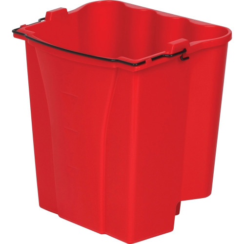 Rubbermaid Commercial Products Rubbermaid Commercial WaveBrake 18Quart Dirty Water Bucket (9C7400RD)