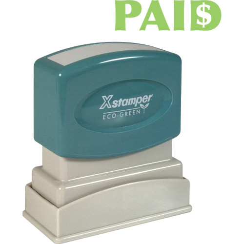Xstamper Pre-Inked PAID Title Stamp (SHA 1827)