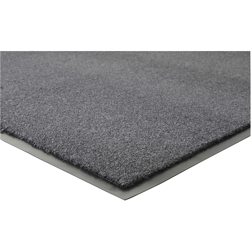 Genuine Joe Silver Series Indoor Walk-Off Mats Warehouse, Indoor - 60" Length x 36" Width - Vinyl - Salt Pepper - 1 Each (GJO56352)