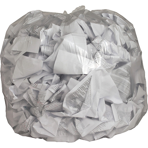 Genuine Joe Clear Trash Can Liners 45 gal Capacity - 46" Length x 40" Width x 0.60 mil (15 Micron) Thickness - Low Density - Clear - Film - Multipurpose - Recycled - 250/Box - 1 / Carton (GJO01015)