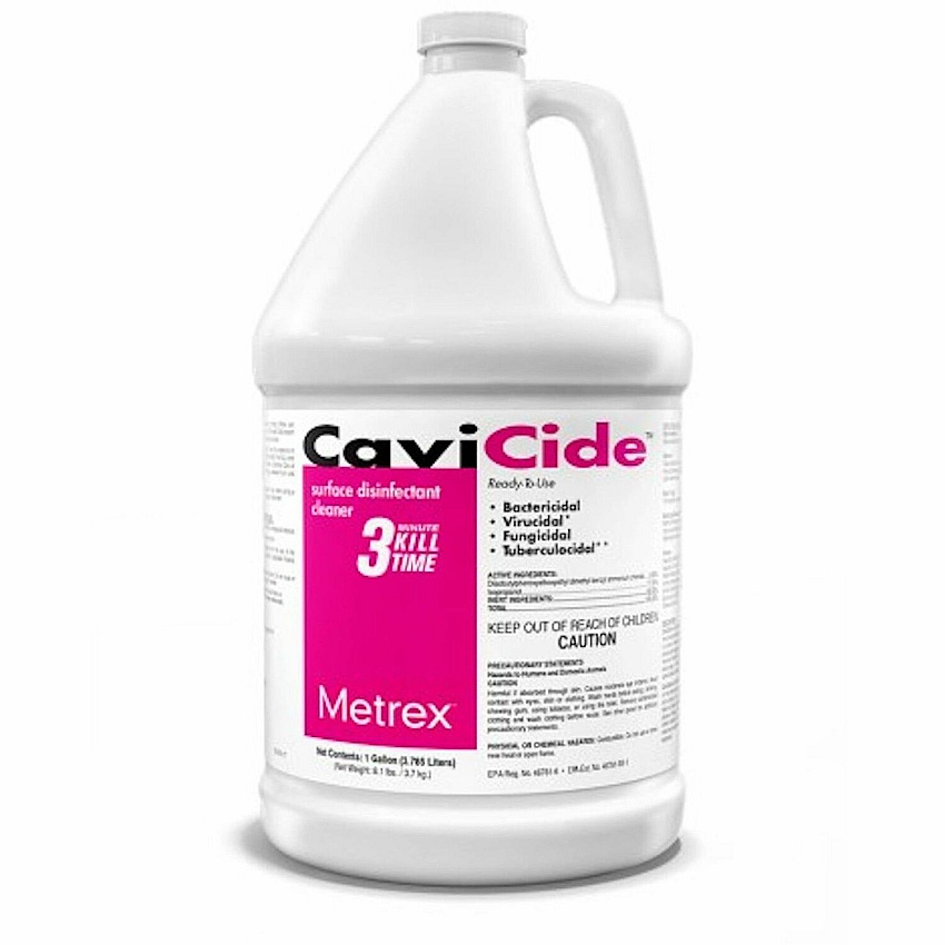 Cavicide Fragrance-free Disinfectant/Cleaner 128 fl oz (4 quart) - Recommended For: Fungi Remover - Disinfectant, Non-toxic, Rinse-free, Caustic-free, Fragrance-free - 1 Each (01CD078128)