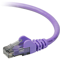 Belkin 50ft Cat6 Snagless Patch Cable Purple (A3L98050PURS)