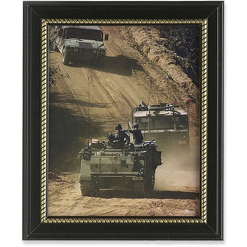 AbilityOne SKILCRAFT U.S. Military Army Frame Picture 8.50" x 11" Frame Size - Horizontal, Vertical - Hanger - 1 Each (4588210)
