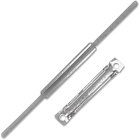 SKILCRAFT Prong Fasteners/Compressors 2" Size Capacity - 300 Sheet Capacity - 50 / Box - Silver - Steel (7510002356068)