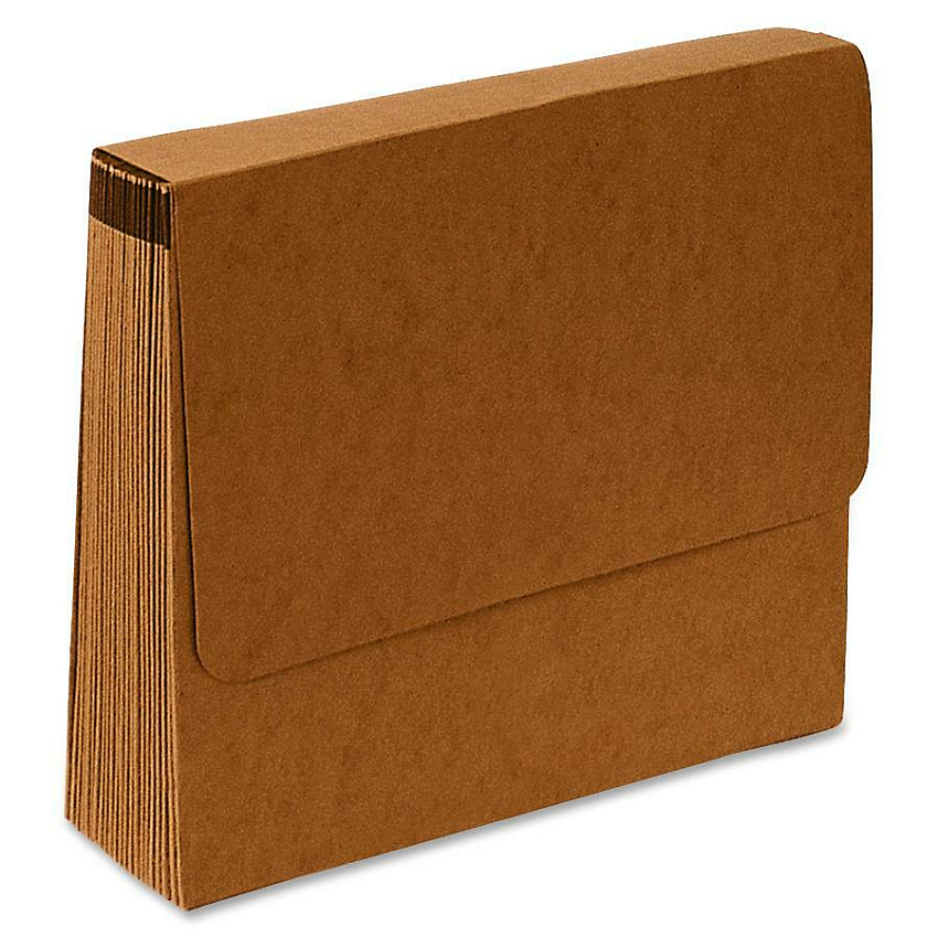 AbilityOne SKILCRAFT Expanding 1-31 File Pockets Letter - 8.5" x 11" - 15" Expansion - 1 Each - Brown (4376369)