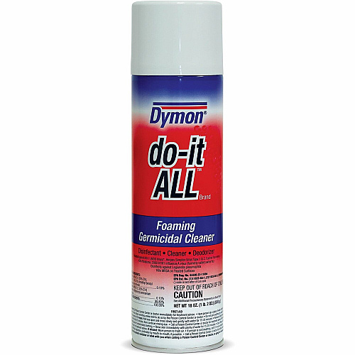 Dymon Do-It-All Foaming Germicidal Cleaner 18 fl oz (0.6 quart) - Odorless, Disinfectant, Deodorize, Non-abrasive - White - 1 Each (08020)
