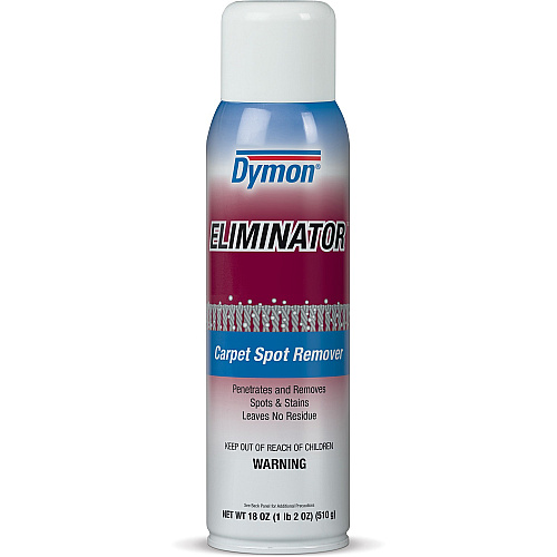 Dymon Eliminator Carpet Spot Remover/Cleaner For Urine, Vomit, Kool-Aid - 18 oz (1.12 lb) - Recommended For: Grease Remover, Ketchup Remover, Soil Remover, Coffee Remover - White - 1 Each (10620)