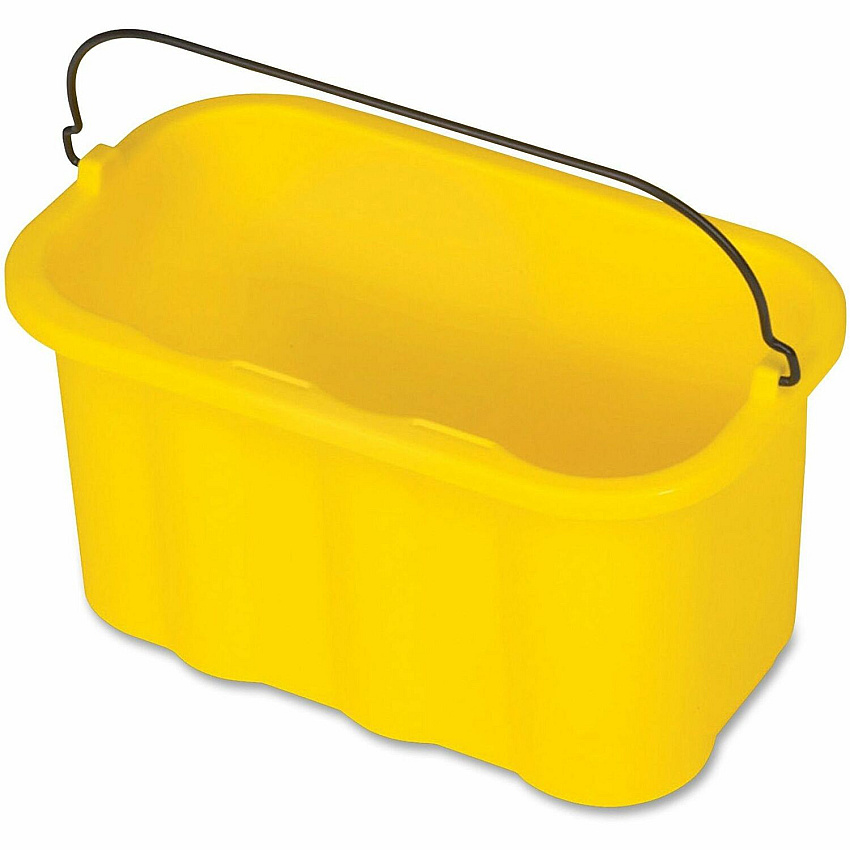 Rubbermaid Commercial 10-quart Sanitizing Caddy 2.50 gal - 8" x 14" x 7.5" - Yellow - 1 Each (9T8200YW)