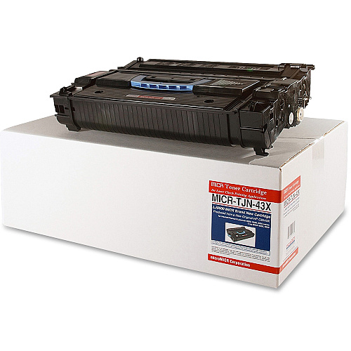 microMICR MICR Toner Cartridge - Alternative for HP 43X 30000 Pages (MICRTJN43X)