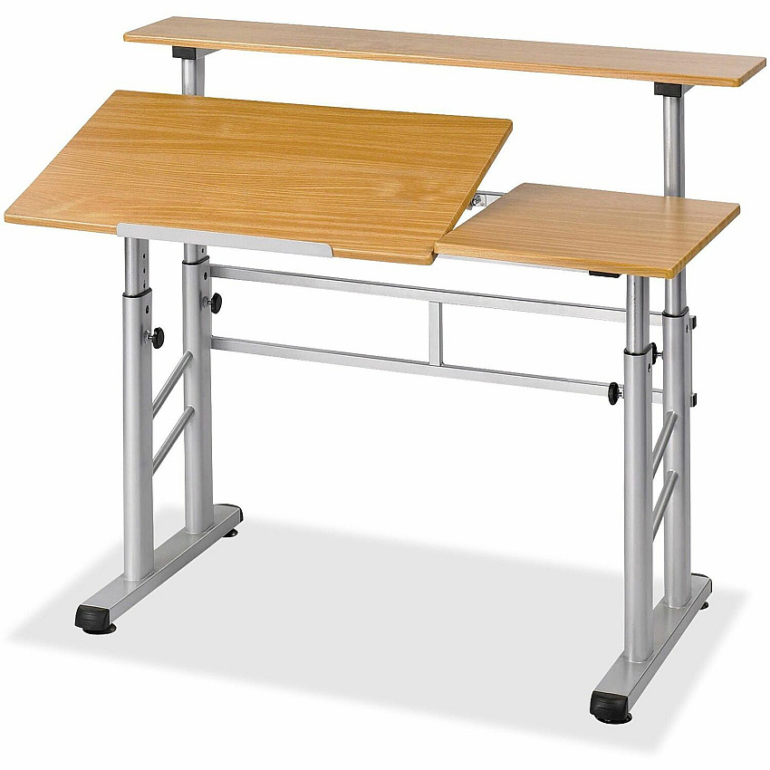 Safco Height-Adjustable Split Level Drafting Table (3965MO)