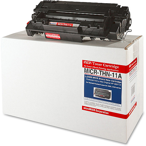 microMICR MICR Toner Cartridge - Alternative for HP 11A 6000 Pages (MICRTHN11A)