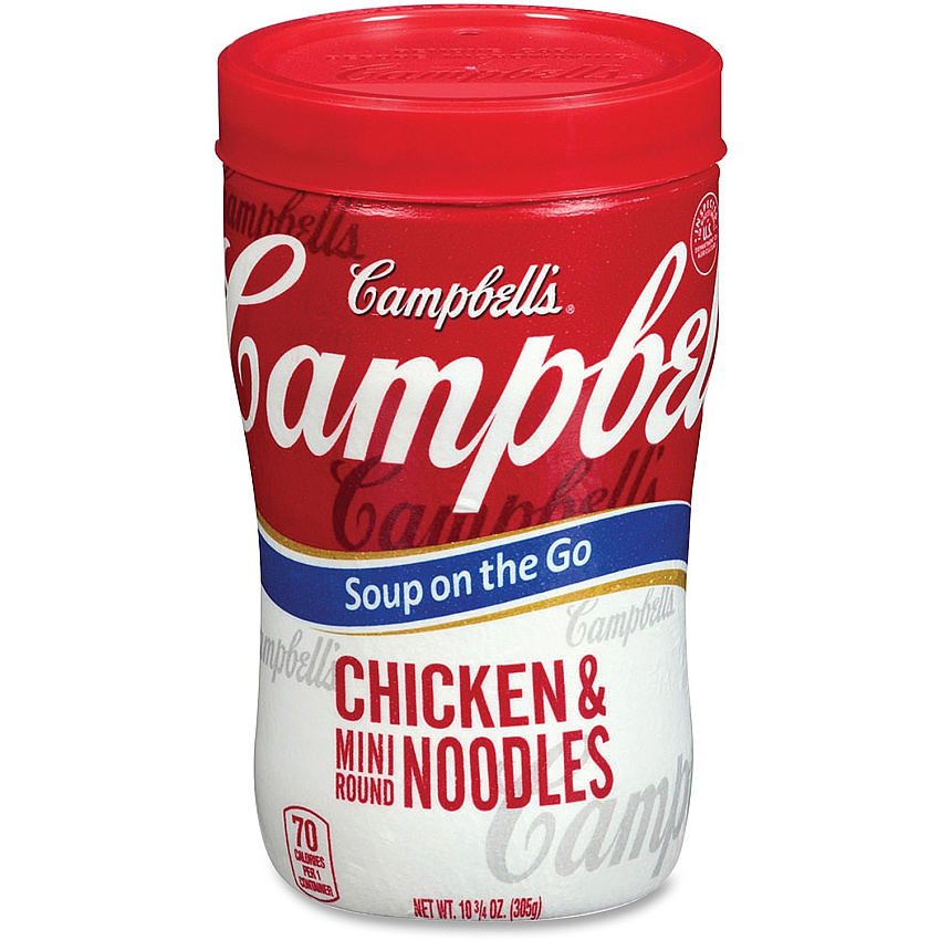Soup At Hand Microwavable Soup at Hand Microwavable - Chicken Noodle - 10.75 oz - 8 / Carton (14982)
