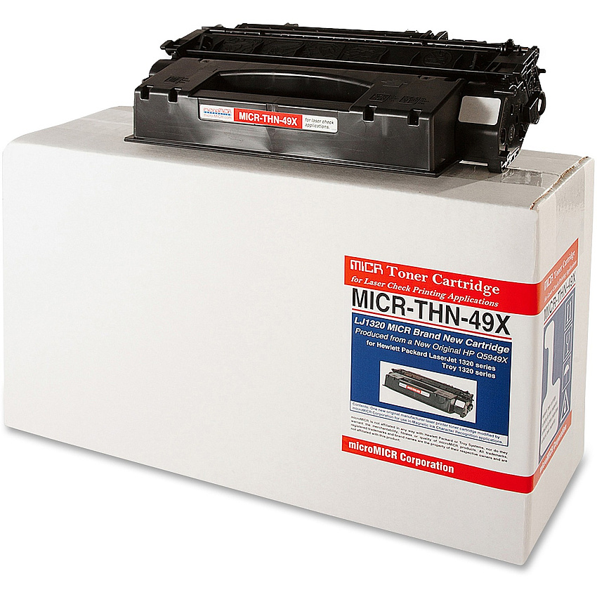 microMICR MICR Toner Cartridge - Alternative for HP 49X 6000 Pages (MICRTHN49X)