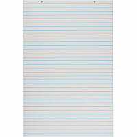 Pacon Ruled Chart Pad 100 Sheets - Glue - Front Ruling Surface - 1