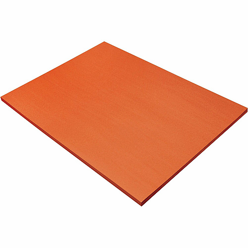 Prang Construction Paper Multipurpose - 24" Width x 18" Length - Orange - 50 / Pack (6617)