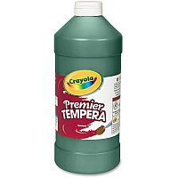 Crayola Premier Tempera Paint 1 Color(s) - Green - 2 lb - 1 Each (541232044)