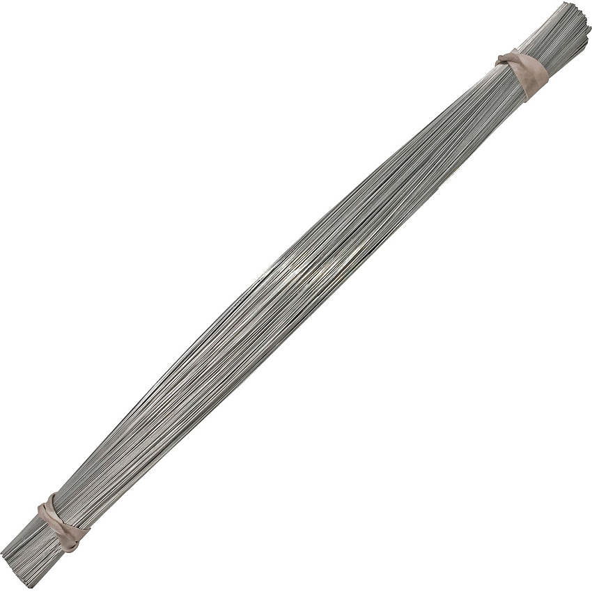 Gem Office Products Annealed Steel Tag Wire 12" - 1000 / Pack - Galvanized Steel (2612TW)