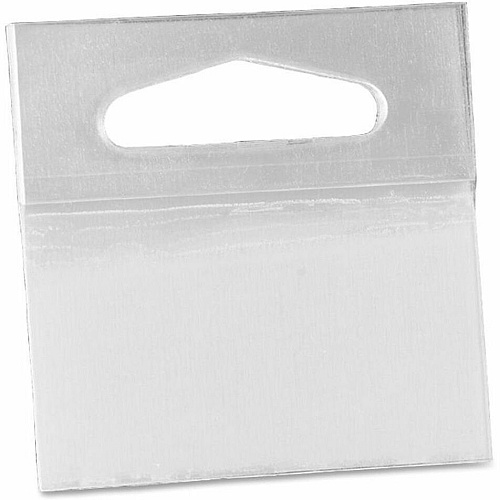 3M Pad Hang Tabs 10 Tab(s) - 2" Tab Height x 2" Tab Width - Self-adhesive - Clear Polyester Tab(s) - 50 / Box (1075)