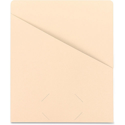 Smead Letter Recycled File Jacket 8 1/2" x 11" - 11 pt. - Manila - 10% Recycled - 25 / Pack (75430)