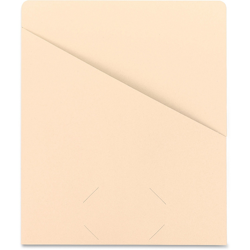 Smead Letter Recycled File Jacket 8 1/2" x 11" - 11 pt. - Manila - 10% Recycled - 25 / Pack (75430)