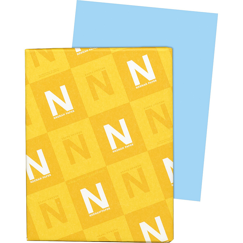 Exact Vellum Bristol Paper - Blue 92 Brightness - Letter - 8 1/2" x 11" - 67 lb Basis Weight - Vellum - Acid-free, Chlorine-free, Durable, Heavyweight, Quick Drying - Blue - 250 / Pack (82321)