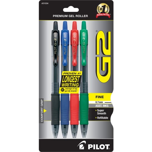 Pilot G2 Best Pen For Office Use Pilot G2 Retractable Gel Ink
