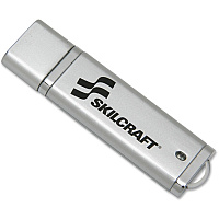 SKILCRAFT 2GB USB 2.0 Flash Drive 2 GB - USB 2.0 - 30 MB/s Read Speed - 20 MB/s Write Speed - Silver - Lifetime Warranty - 1 / Each (7045015584986)