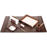 Dacasso Leather Desk Set 1 Each (D3404)