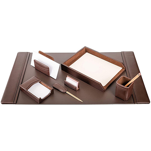 Dacasso Leather Desk Set 1 Each (D3404)