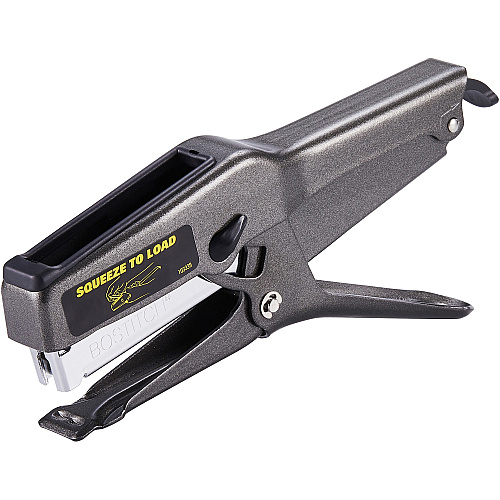 Bostitch B8 Heavy-Duty Plier Stapler Staples Upto 45 Sheet - Holds Upto 210 Staple - Full Strip - Staple Size: 0.25" , 0.38" - Black - Metal - 1 Each (02245)