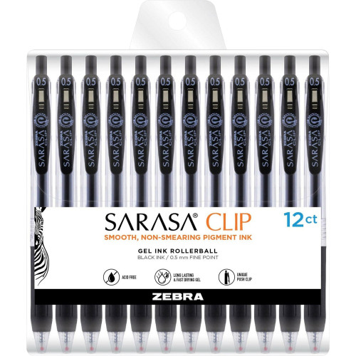 Zebra Pen XA-05 Arrow Tip Liquid Rollerball Pens (47310)