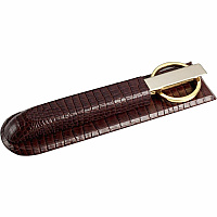 Dacasso Crocodile Embossed Leather Library Set 1 Each (A2027)