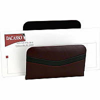 Dacasso Letter Holder Leather - Burgundy - 1 Each (A7008)