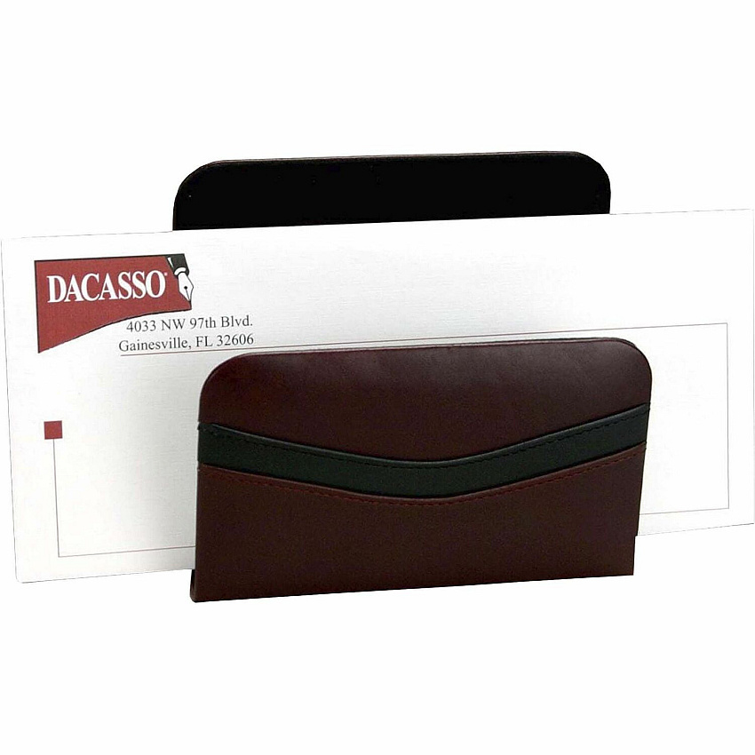 Dacasso Letter Holder Leather - Burgundy - 1 Each (A7008)